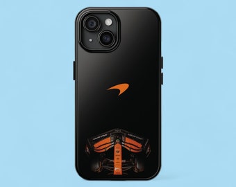 Mclaren Formula 1 Tough Phone Case Gift Idea Formula 1 Fan Mclaren F1 Phone Case Lando Norris Mclaren F1 Gift Idea Piastri F1 Phone Case