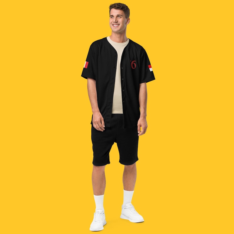 Recycled baseball jersey