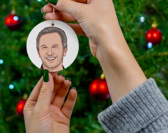 Christian Horner F1 Christmas Ornament F1 Christmas Ornament F1 Christmas Gift  Formula 1 Present Christian Horner Christmas Tree Decoration