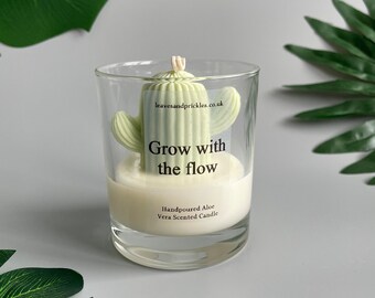 Cactus Candle | Plant Lover Gift | Unique Candle Gift