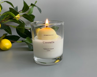 Citronella Candle | Lemon Candle | Garden candle | Summer Candle