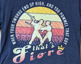 Fiore HEMA T-shirt Funny HEMA Shirt Fiore di Liberi Longsword Fencing for SCA Historical European Martial Arts Renaissance Medieval T shirt