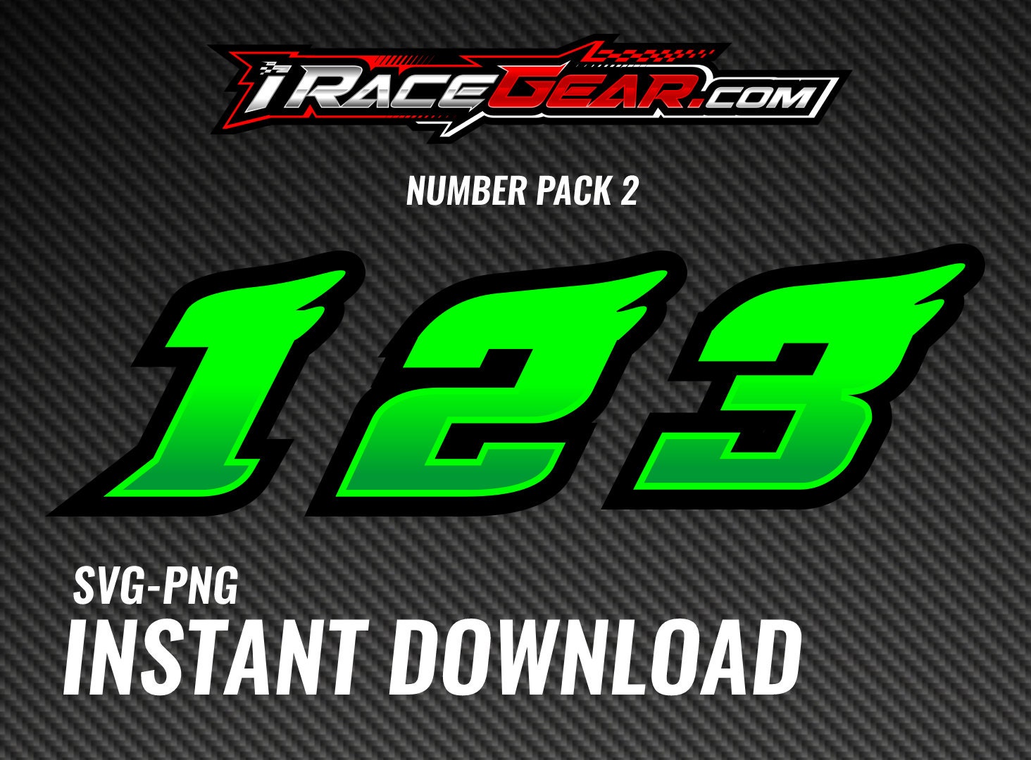 Race Car Racing Team Numbers Automobile Motorcycle Kart 0 9 SVG PNG