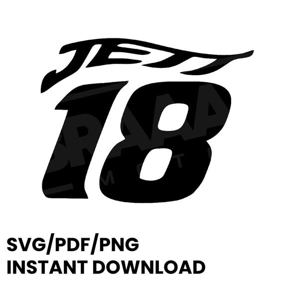 レプトンフォント Jett Lawrence Logo Jersey Design 18 Honda Redbull Racing