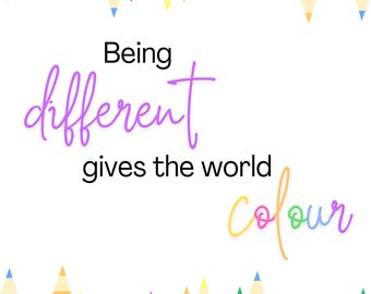 Classroom Wall Print Personalised