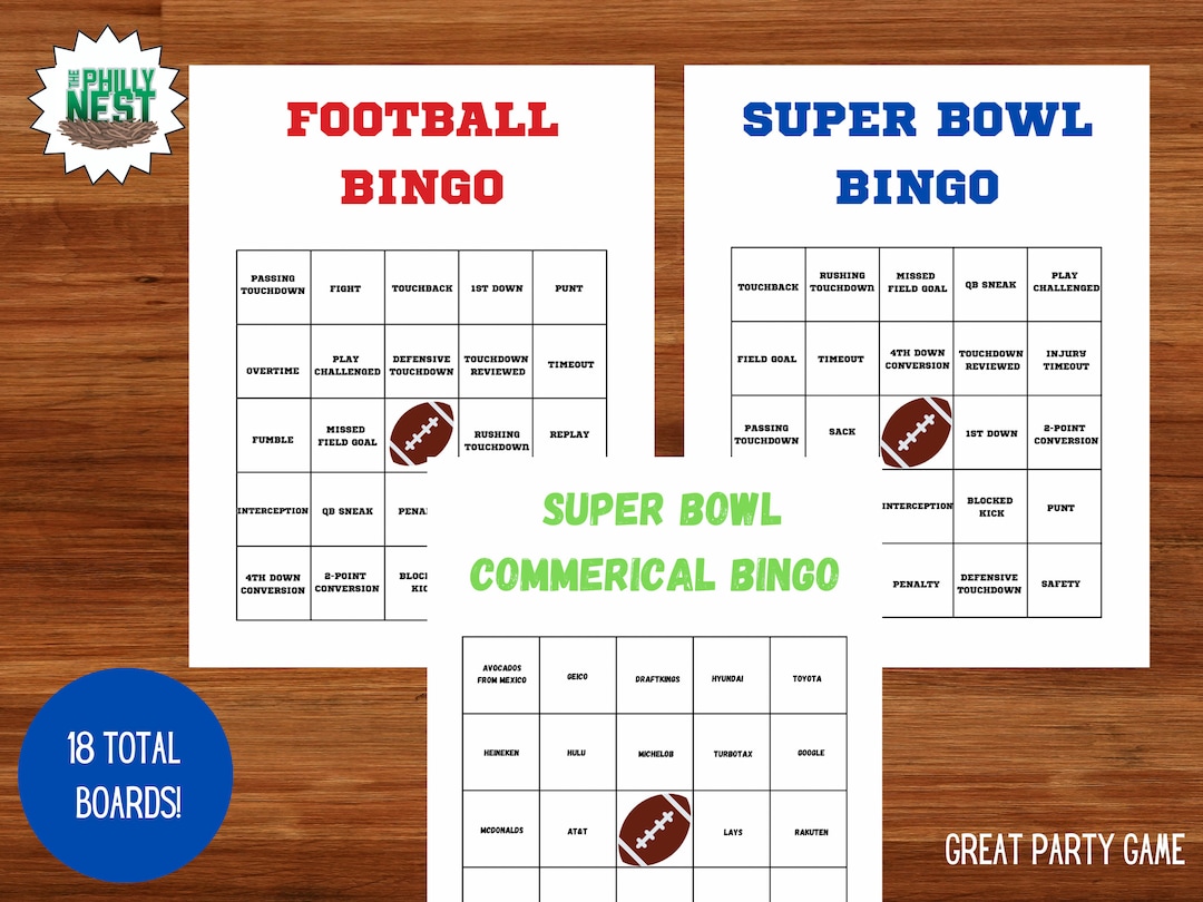 Bingo Bundle 3 Sets of 6 Bingo Boards, Printable Download - Etsy