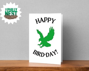 Happy Bird-Day - Brithday Card, Retro