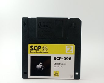 Floppy Disks Inspired by SCP Lore SCP-096 