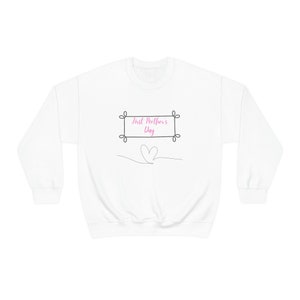 First Mother&#39;s Day Crewneck Sweatshirt, Mother&#39;s Day Sweater, First Mother&#39;s Day