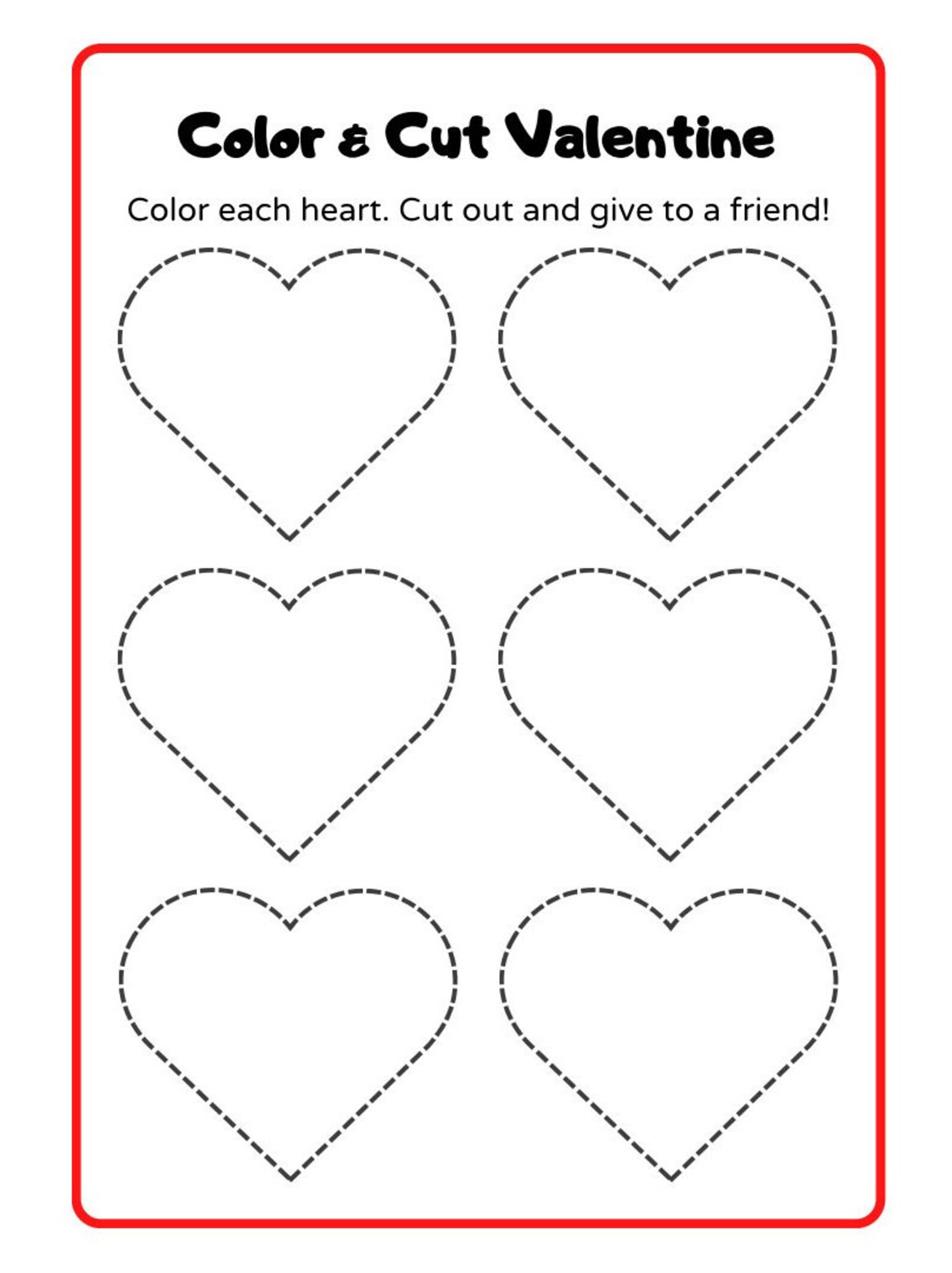Printable Valentines Worksheets, Coloring, Trace Sheets ,and Adding and ...
