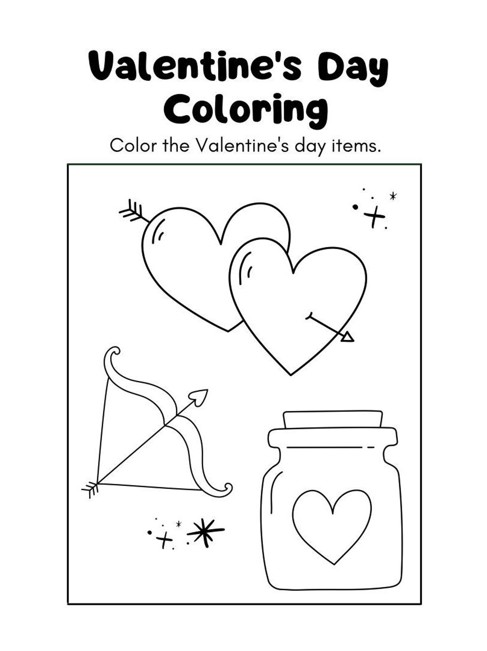 Printable Valentines Worksheets Coloring Trace Sheets and Adding And Subtraction Learning Printable Valentines Worksheets Coloring Trace Sheets and Adding And Subtraction Learning