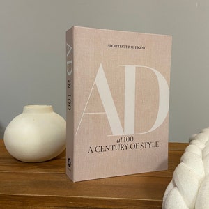 Luxury decorative AD Architect 100 book box | storage box | openable book box | home decor | decorative book | Fake book box | table decor