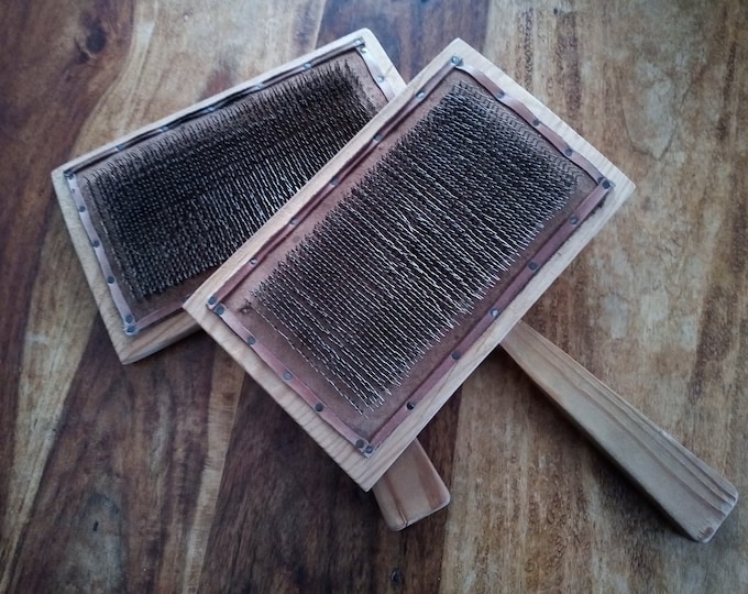 Carding Combs, Antique Carding Brushes, Hand Carders, Wool Carders Wool ...