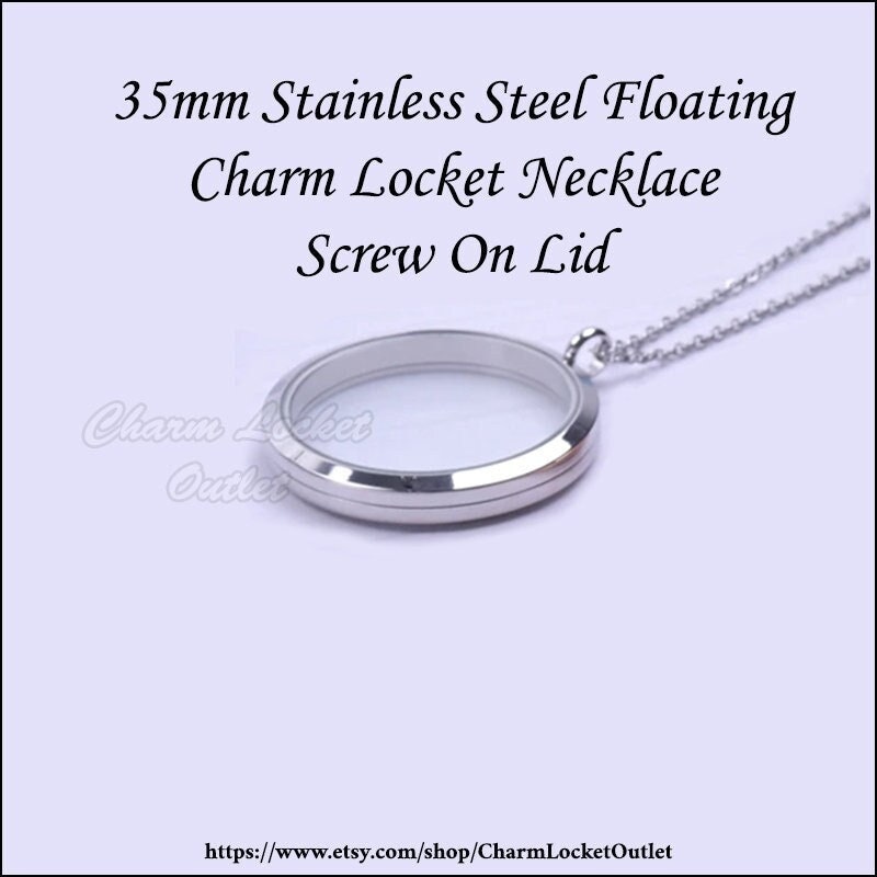 Stainless Steel + Glass Locket Bracelet 20mm 25mm 30mm Gold Color Living  Memory Locket Bracelet for Floating Locket Charms