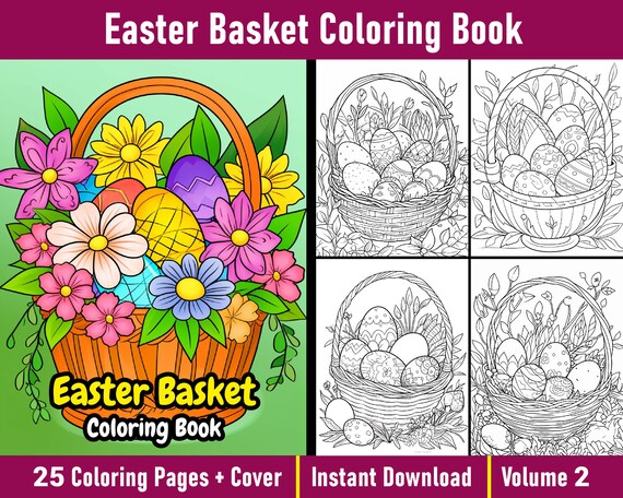 Easter Basket Coloring