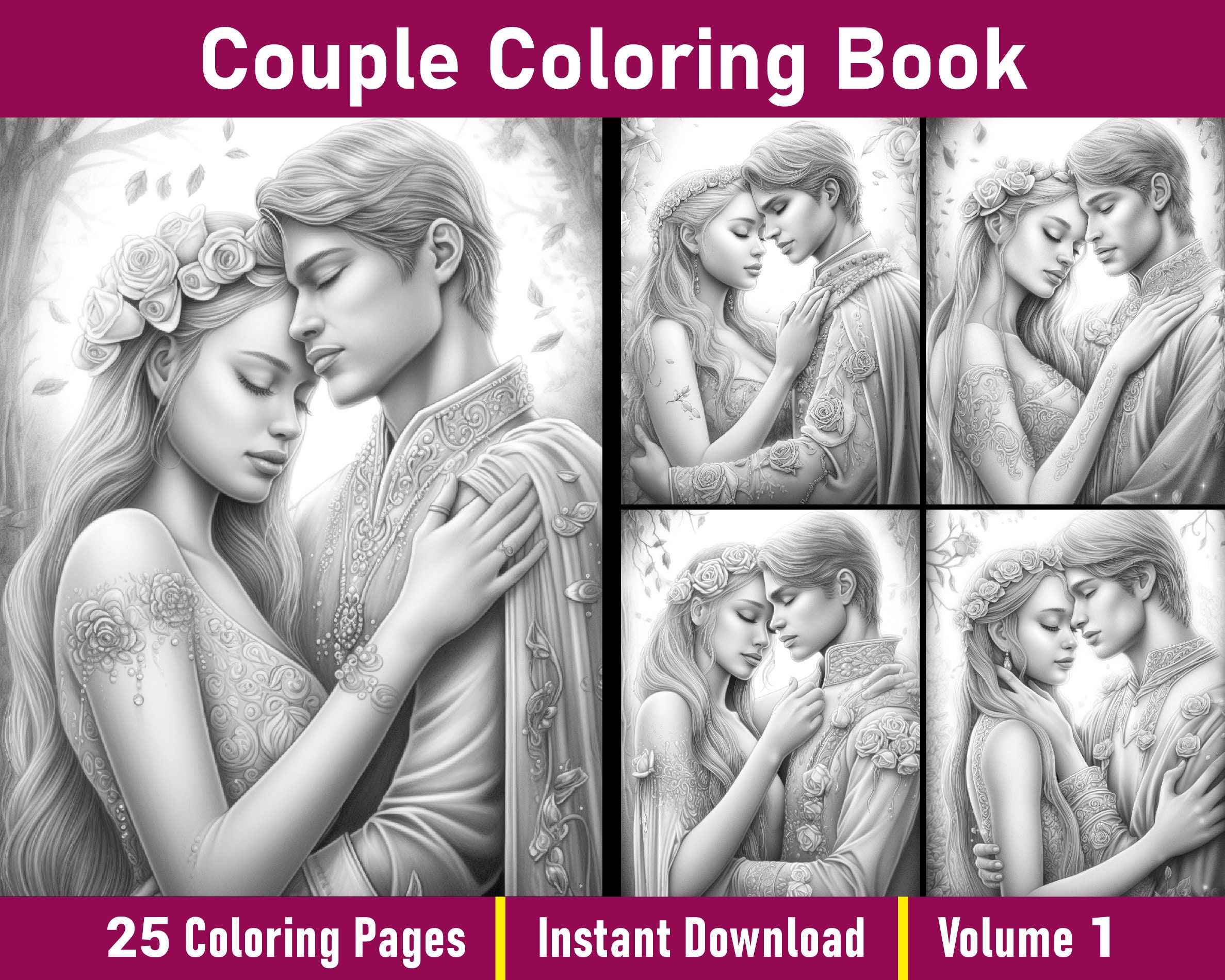 Wedding Couple Coloring Page Porn Photo Hd