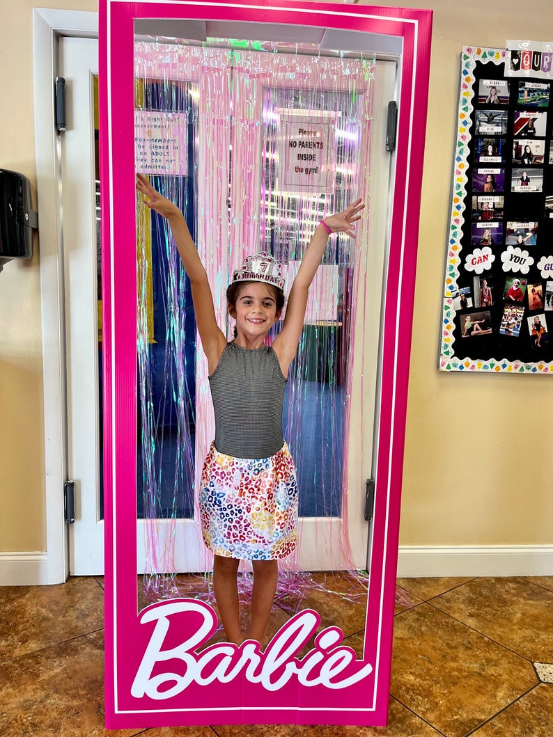 Barbie Box Photo Booth No Back 4567 Ft Tall Options to Etsy