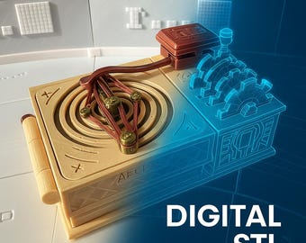 Mystbox, Puzzle Box, Caja Rompecabezas, DIGITAL, STL