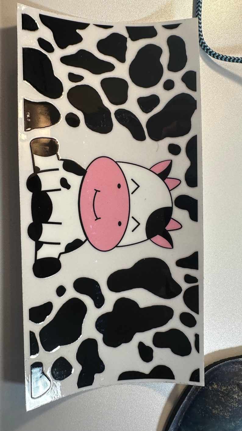 Cow Snow Globe Cups Etsy