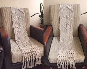Macrame Table Runner