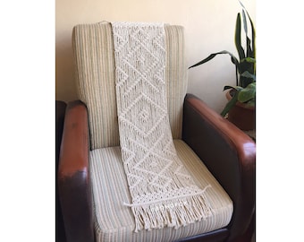 Macrame Table Runner