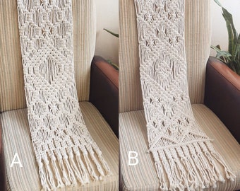 Macrame Table Runner