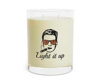 Joe Burrow Scented Candle, Bengals Fan Gift, 11oz Soy Wax Candle