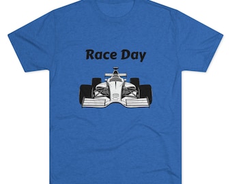 Grappig Indy 500 Race Day tri-blend T-shirt