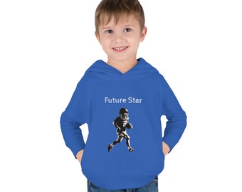 Toddler football Pullover Fleece Hoodie