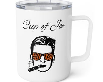 Cup of Joe -Joe Burrow coffee Insulated Coffee Mug, 10oz