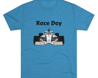 Grappig Indy 500 Race Day-T-shirt - tri-blend T-shirt