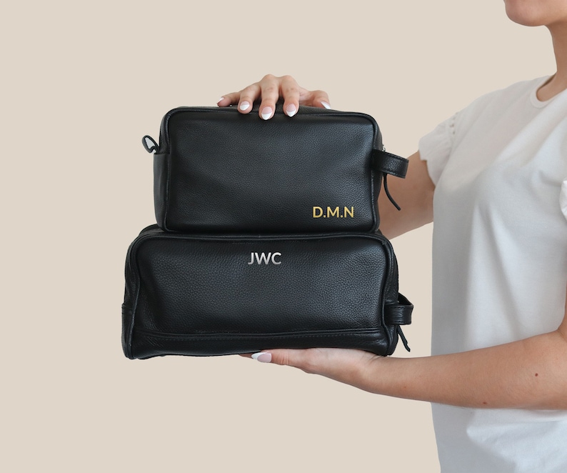 Monogram Personalized Leather Bag