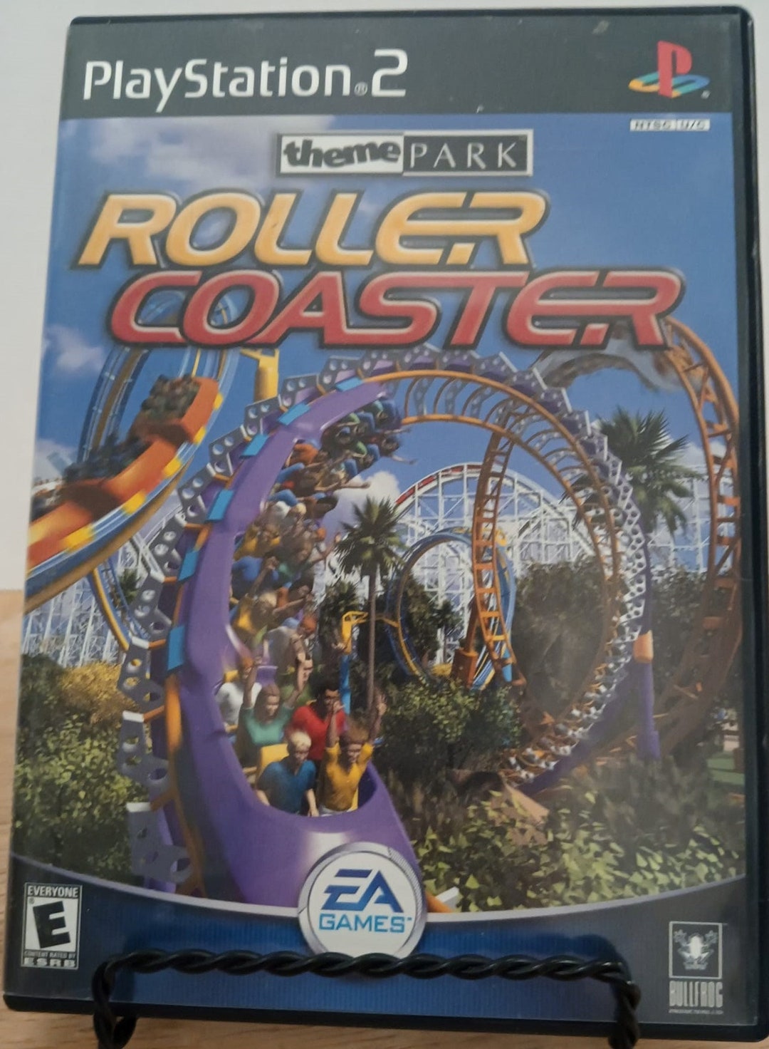 Theme Park Roller Coaster et Thrillville Sony PlayStation 2 PS2