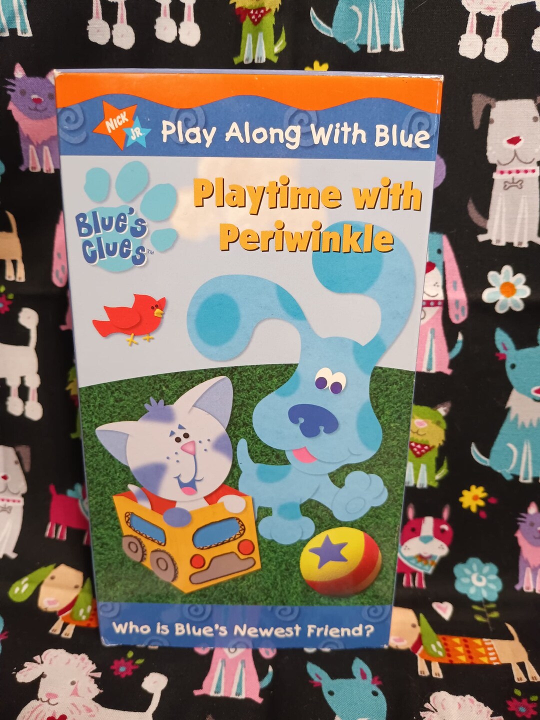 Blue's Clues: Playtime With Periwinkle VHS - Etsy