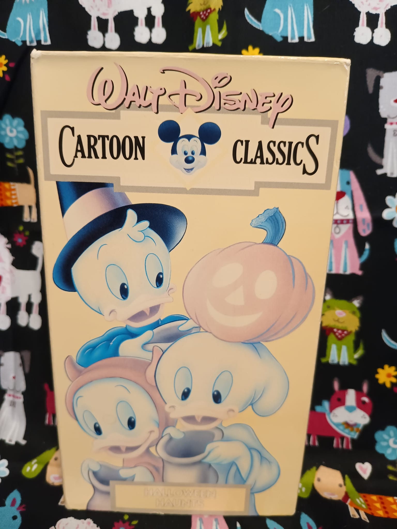 Walt Disney Cartoon Classics Volume 14: Halloween Haunts VHS - Etsy