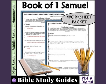 1 Samuel Bible Study Guide worksheets