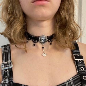 Ghost Papa Choker Necklace