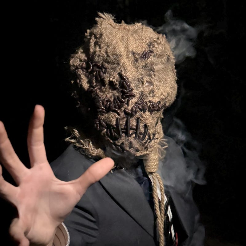 Scarecrow Batmans Mask - Etsy