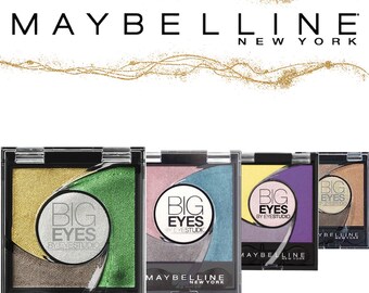 Maybelline Big Eyes Shadows Pallette  By Eye Studio Luminous - Choose Your Shade