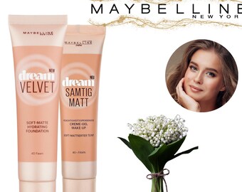 Maybelline Dream Foundation - Velvet Matt Cream Gel - Fawn 40 (German Package)