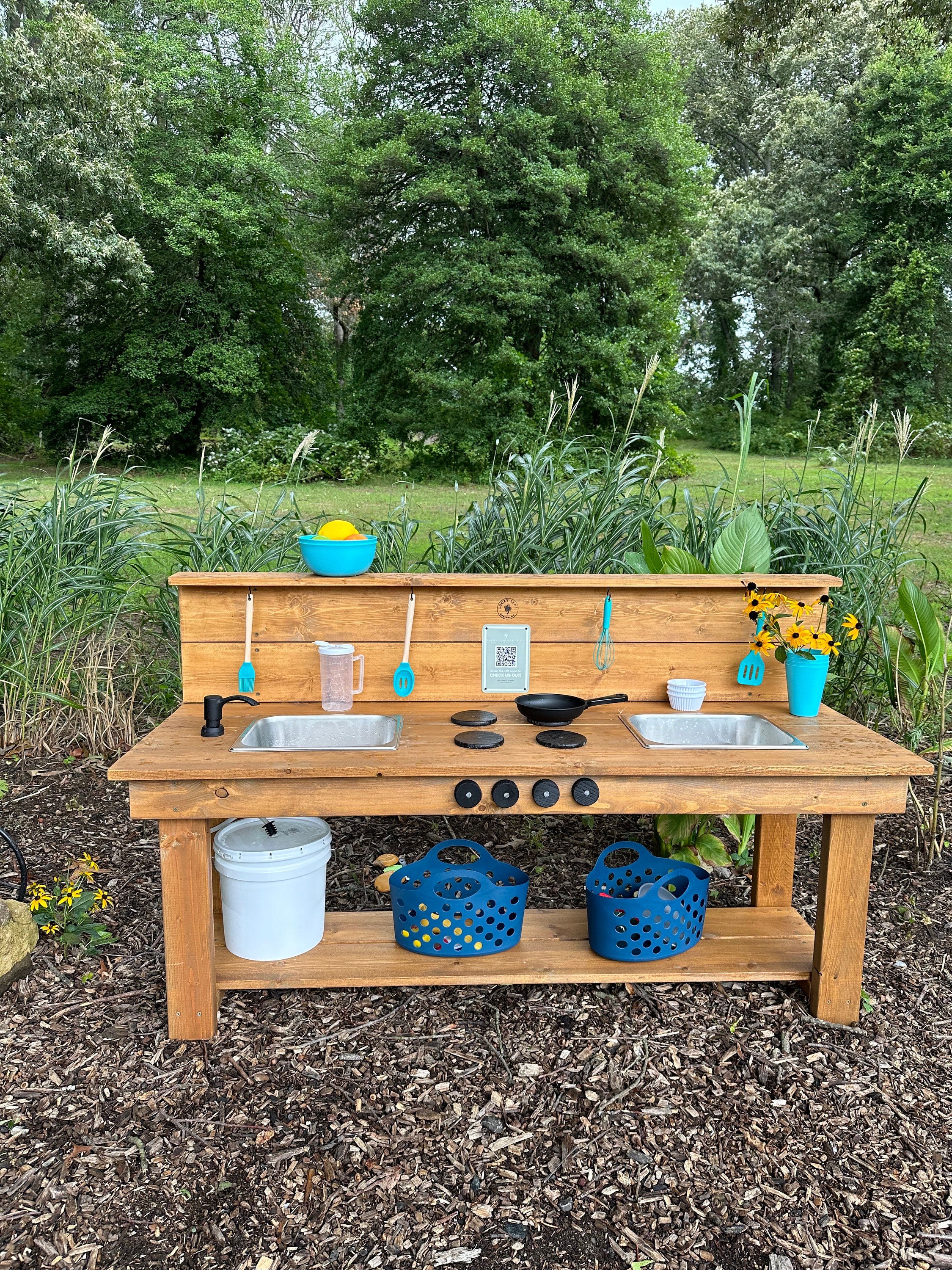 Preschool Outdoor Toy Kitchen Diy Outdoor Wooden Outdoor Play