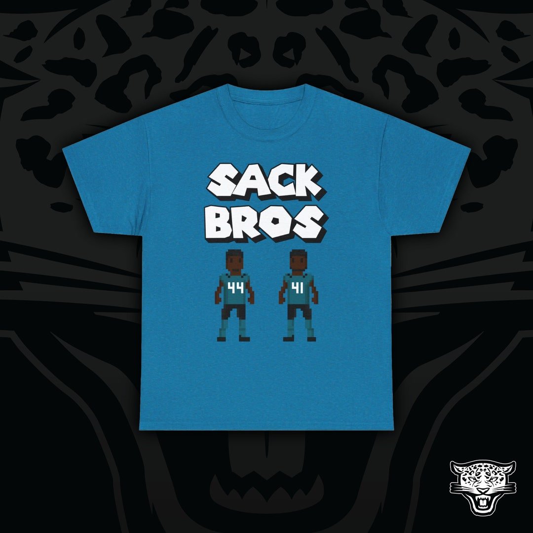 Sack Bros Short Sleeve Shirt - Josh Allen & Travon Walker - Etsy