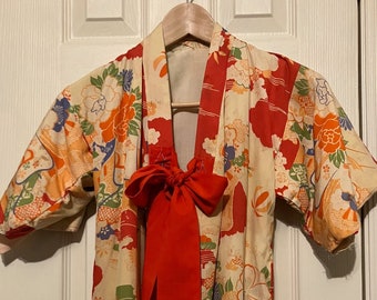 Vintage Children's Kimono - 1960s