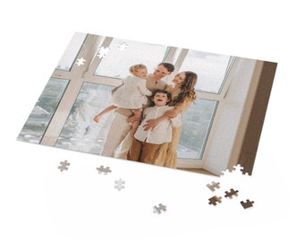 Rompecabezas fotográfico de 120-500 piezas personalizado en el rompecabezas de tarjeta de caja impresa como regalo de San Valentín Regalo personalizado