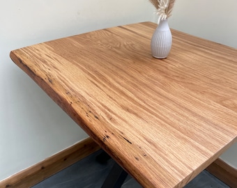 Made to Order Dining Table - Solid Oak - Solid wood - Oak - Minimalist - Industrial - Modern farmhouse - Scandinavian - Modern Rustic