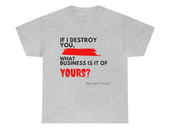 Three body problem - The Dark Forest Declaration - Unisex Heavy Cotton Tee