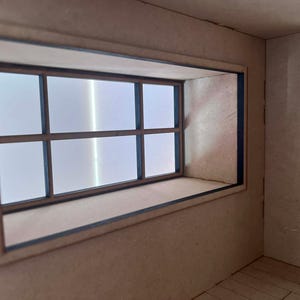 1:12 Dollhouse Roombox with Window Seat KIT image 4