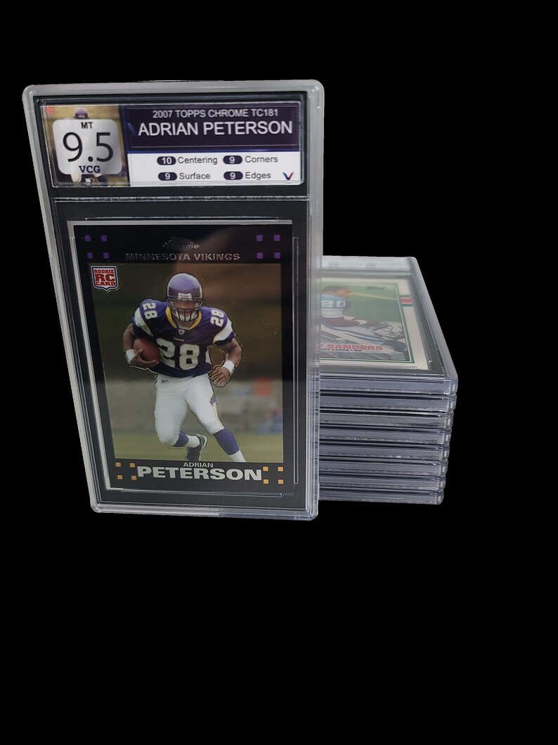 Card Grading Service in Slab Cases for Sports and Non Sports Cards Etsy