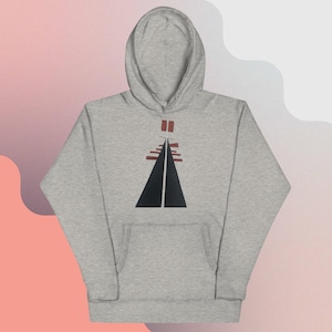 Abstract Art Hoodie, Unisex Sweatshirt, Artsy Clothing, Unique Gift, Colorful Print