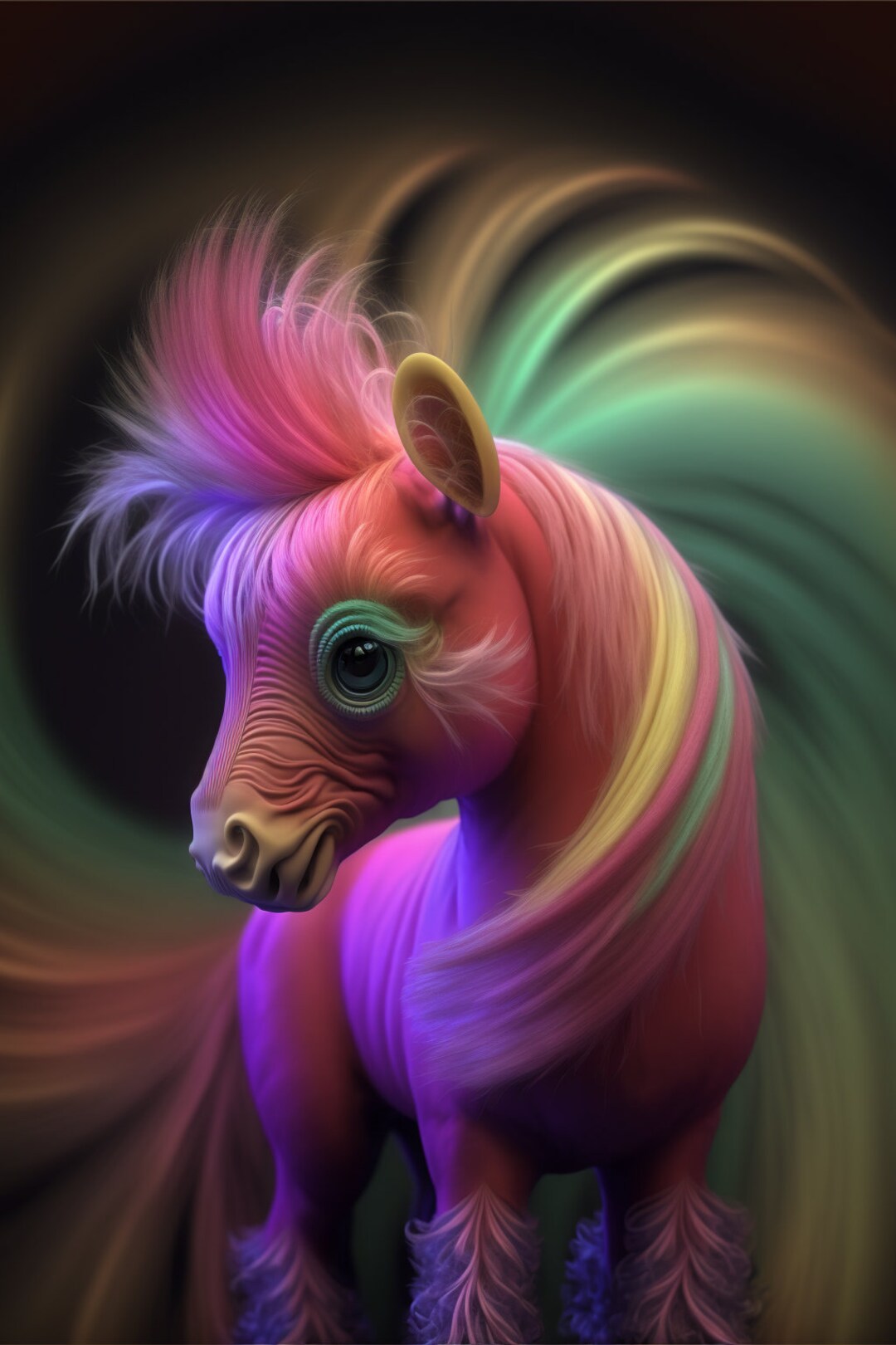 My Little Pony Custom Art Etsy